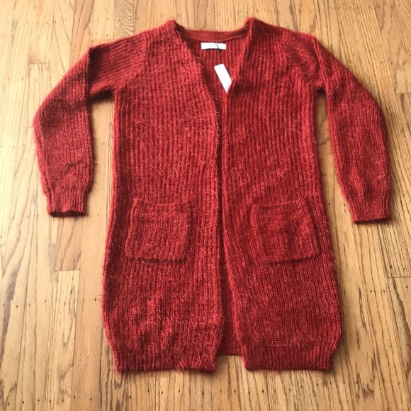 red cardigan - Picture 2 of 6